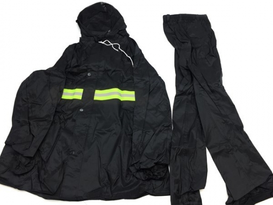 EQUIPO LLUVIA JAYI CAMPERA Y PANTALON CON BANDAS REFLECTIVAS COD. HVO554