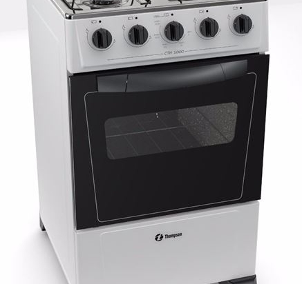 COCINA THOMPSON 4 HORNALLAS A SUPER GAS HORNO A GAS  COLOR; BLANCO, NEGRO  O TITANIUM COD. CTH 1000