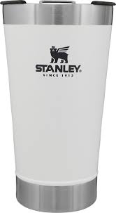 JARRO STANLEY BEER PINT CON DESTAPADOR 470 ML BLANCO ZE0011