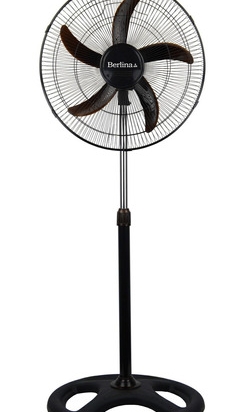 VENTILADOR BERLINA DE PIE  18" 5 ASPAS PLASTICAS COD. HE1041