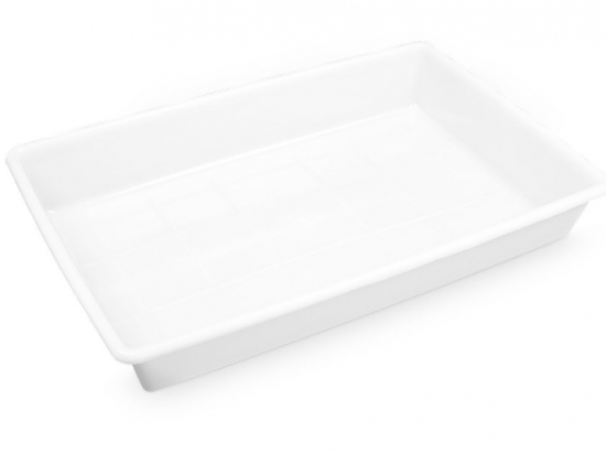 BANDEJA PLASTICA PLASVALLE 17 LTS. MEDIDAS 60 CMS. X 40 CMS. X 9 CMS. COD. XP523