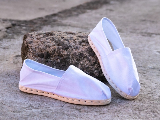 ZAPATO ALPARGATA SUELA YUTE BLANCA