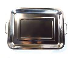 ASADERA ACERO INOX. 26.5 X 35.5 X 4 CM GR4717