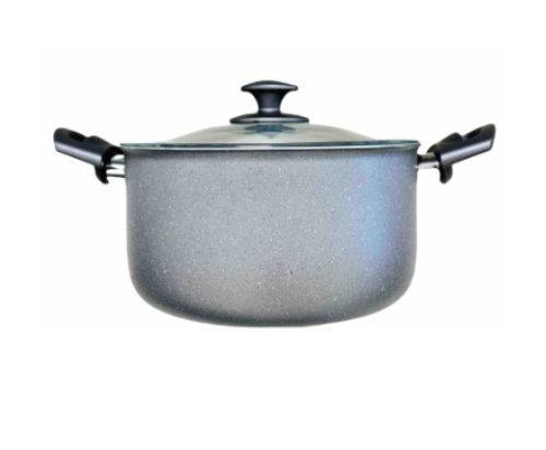 Cacerola Olla Marca PAPILLA 2 asas tapa de vidrio Medidas; 24 cms. diametro x 8,5 cms. de alto Cap. 3,7 lts. Cod. FRD-DC24