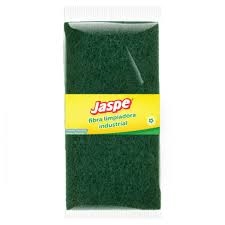 Esponja Multiuso Marca JASPE  Fibra Verde Industrial Rollo 3 mts. x 14 cms. ancho Cod. 13647