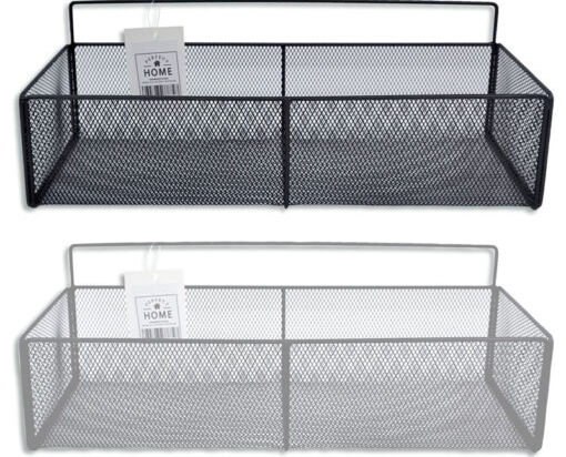 ORGANIZADOR METAL NEGRO PARA PARED MEDIDAS; 40 X 15,5 X 15,5 COD. GY1245