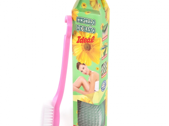 CEPILLO IDEAL PARA BAÑO USO ESPALDA DUCHA COD. 49