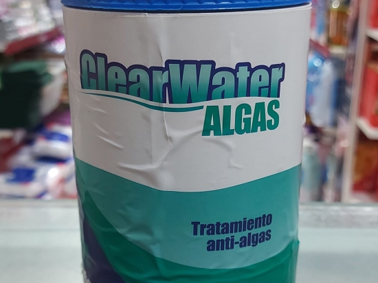 CLEAR WATER PISCINA ALGUICIDA 1 KILO