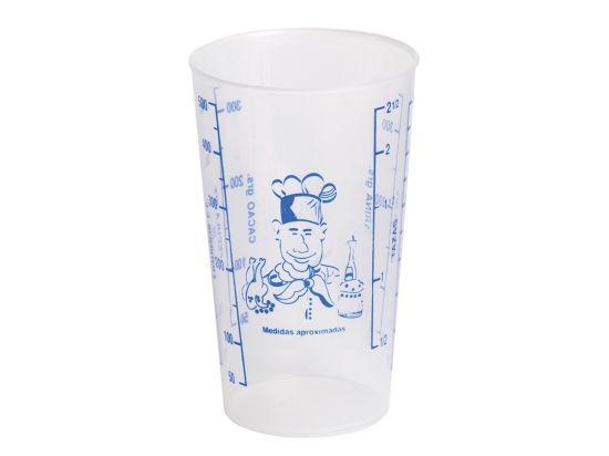 VASO MEDIDOR PLASTICO YESSI 500 ML. COD. X309001