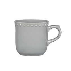 TAZA CERAMICA MAUVE GRIS 290 ML