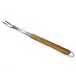 TENEDOR ASADO 46 CM MANGO ACACIA MARCA SELECTA COD. 403009