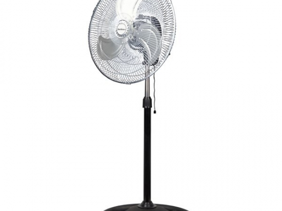 Ventilador de Pie BERLINA 3 Aspas de Metal Gira 360 ° Cod. HE1701