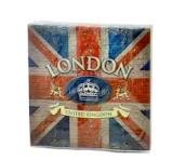 SERVILLETA PAPEL SELECTA TRIPLE HOJA DISEÑO LONDON 33 X 33 COD. 167012