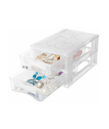 ORGANIZADOR PLASTICO ORDENE 2 CAJONES MEDIANOS COD. OR81100