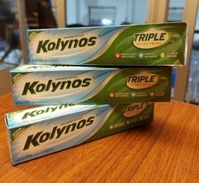 CREMA DENTAL KOLYNOS TRIPLE 90 GRS. X 3