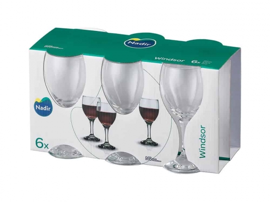 COPA NADIR WINDSOR VINO TINTO 250 ML X 6 7128x6