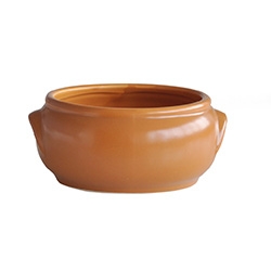 CAZUELA BARRO TERRACOTA VILA RICA 12 X 6.7 CM 600 ML 310042