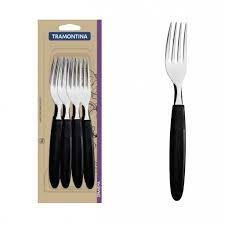 TENEDOR TRAMONTINA IPANEMA NEGRO 23362/900 C/U