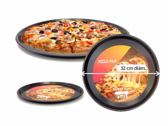 ASADERA REDONDA PIZZERA 32 CMS. DIAMETRO COD. GR16153