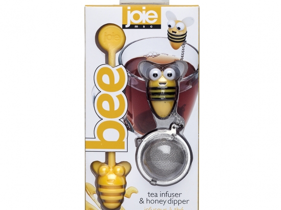 INFUSOR DE TE Y CUCHARA PARA MIEL BEE JOIE COD. J48218