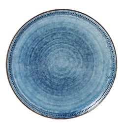 PLATO CERAMICA SELECTA PINTADO AZUL 28 CM 2871085