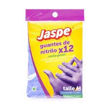 GUANTE JASPE NITRILO PACK X 6