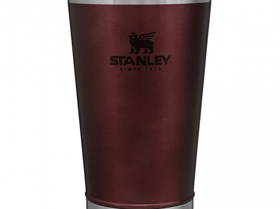 JARRO STANLEY BEER PINT CON DESTAPADOR 470 ML BORDO ZE0013