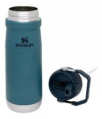 JARRO STANLEY TERMICO FLIP STRAW  500 ML ZE0014 AZUL