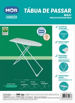 TABLA DE PLACHAR MOR MAXI 110 X 38 X 90 CM