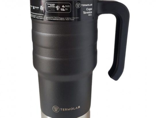 JARRO TERMOLAR TERMICO 590 ML NEGRO 1213102