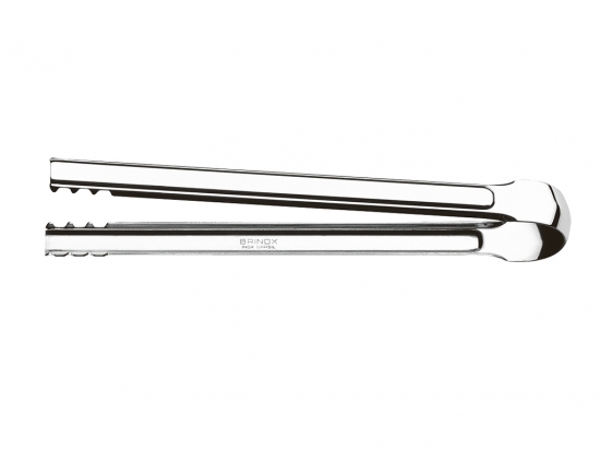 Pinza Acero Inoxidable Marca BRINOX Especial para Hielo Medida; 16 cms. de largo Cod. 1664/000