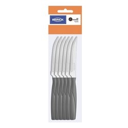 CUCHILLO ITAPARICA GRIS X 12 PIEZAS 20 CM 6118/430