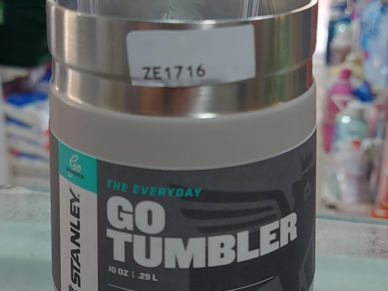 MATE  STANLEY TERMICO CON TAPITA GO TUMBLER 10 OZ 290 ML GRIS