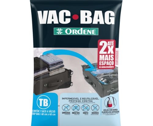 BOLSA ORDENE VAC-BAG TRIP FUNDA 60 X 40 COD. 55000