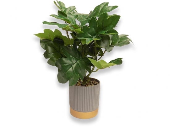 Planta/arbusto artificial Marca SELECTA con maceta Medidas; 27 cms. x 8,6 cms. Cod. 4651846