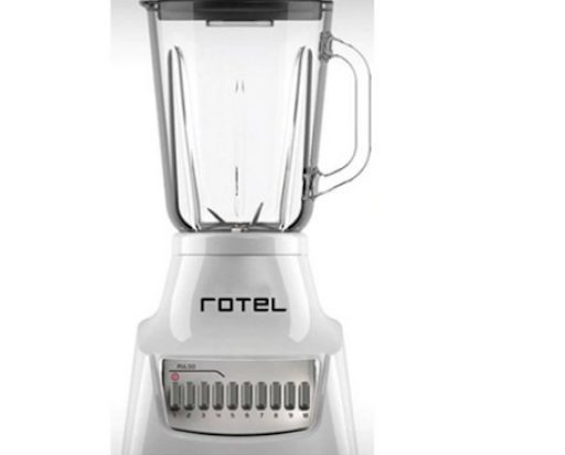 LICUADORA ROTEL PRO GLASS VASO VIDRIO 750 W