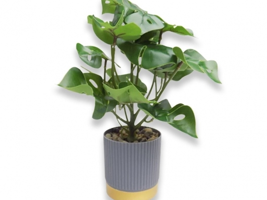 Planta/arbusto artificial Marca SELECTA con maceta Medidas; 27 cms. x 8,6 cms. Cod. 4651848