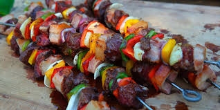 PINCHO PARRILLA BROCHETTE ACERO X 6 42 CM