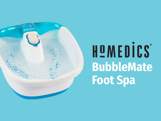 SPA-HIDROMASAJE PARA PIES HOMEDICS