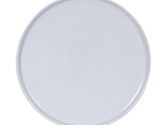 PLATO CERAMICA SELECTA BLANCO DE MESA 27 CMS. BORDE RECTO COD. 256018