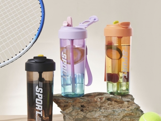 CARAMAÑOLA PLASTICA LINZHOME SPORT DEGRADEE 650 ML. COD. 4460016