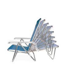 SILLA MOR PLAYA SANNET 8 POSICION ALUMINIO 2267