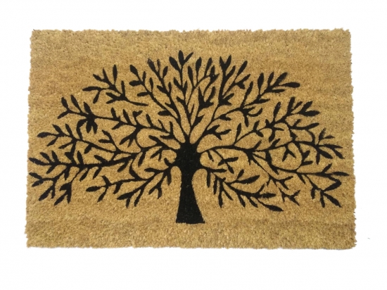 ALFOMBRA ENTRADA FELPUDO COCO SELECTA DISEÑO ARBOL DE LA VIDA 40 X 60 COD. 185160