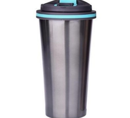 VASO TERMICO COMET 450 ML. DOBLE PARED COLOR GRIS COD. S1071G