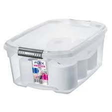 Caja Organizador Marca  SAN REMO  Cap. 20 Lts. Baja Con  Tapa  Cod. SR931