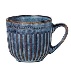 TAZA CERAMICA SELECTA PINTADO AZUL 386 ML 2871090