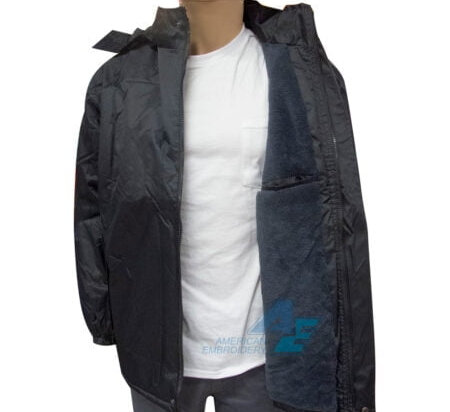 CAMPERA AE NYLON IMPERMEABLE CON POLAR PREMIUM COD. 610002