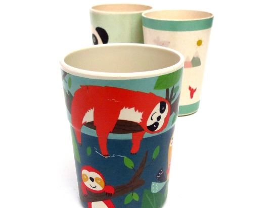 Vaso Melamina Diseño Infantil Medidas; 8 Cms. Diametro X 10 Cms. Alto Cod. GR8868