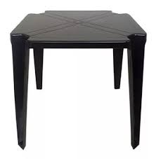 MESA MOR PVC BELA VISTA CUADRADA NEGRA 70 X 70 X 70.5 CM COD. 15151003