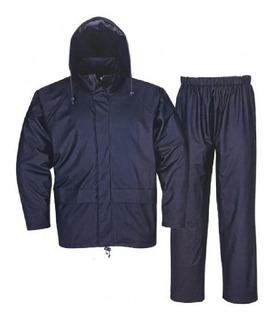 EQUIPO LLUVIA SACOBEL CAMPERA Y PANTALON COLOR AZUL COD. 172